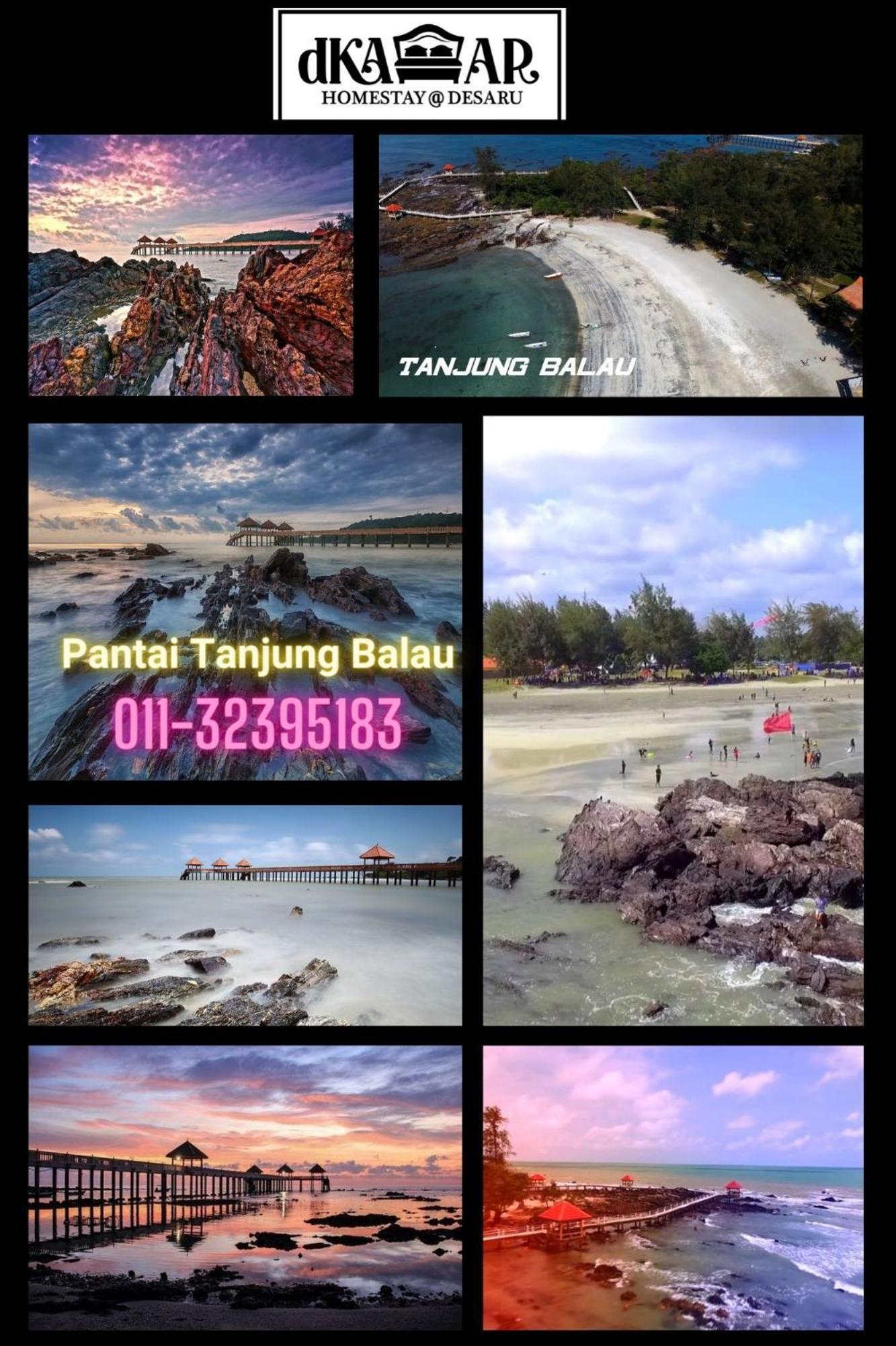 Dkamar Homestay At Desaru, Fully Aircond, Wifi, Coway, Street View 4 Min To Desaru Beach Kangkar Chemaran 外观 照片