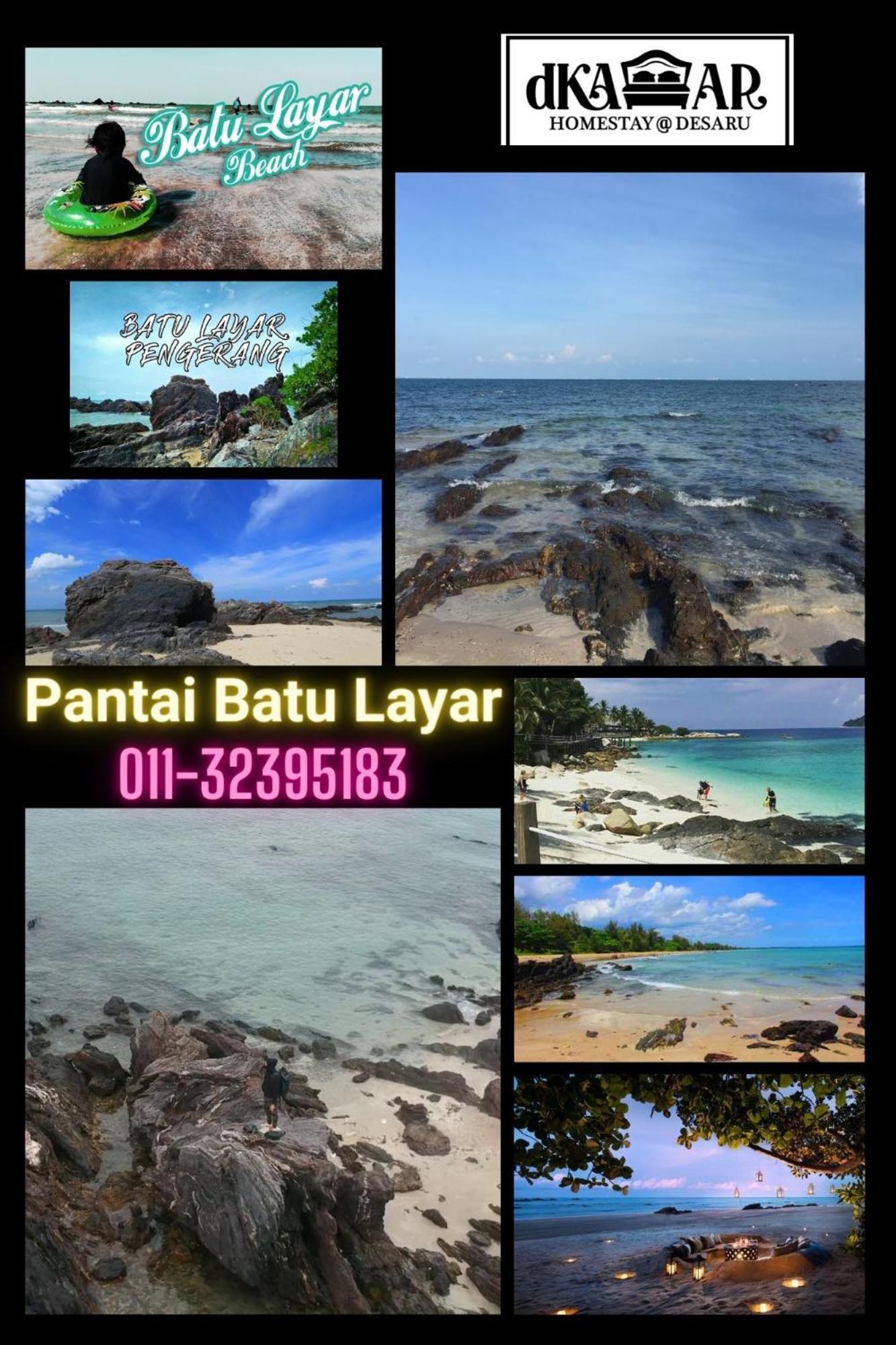 Dkamar Homestay At Desaru, Fully Aircond, Wifi, Coway, Street View 4 Min To Desaru Beach Kangkar Chemaran 外观 照片