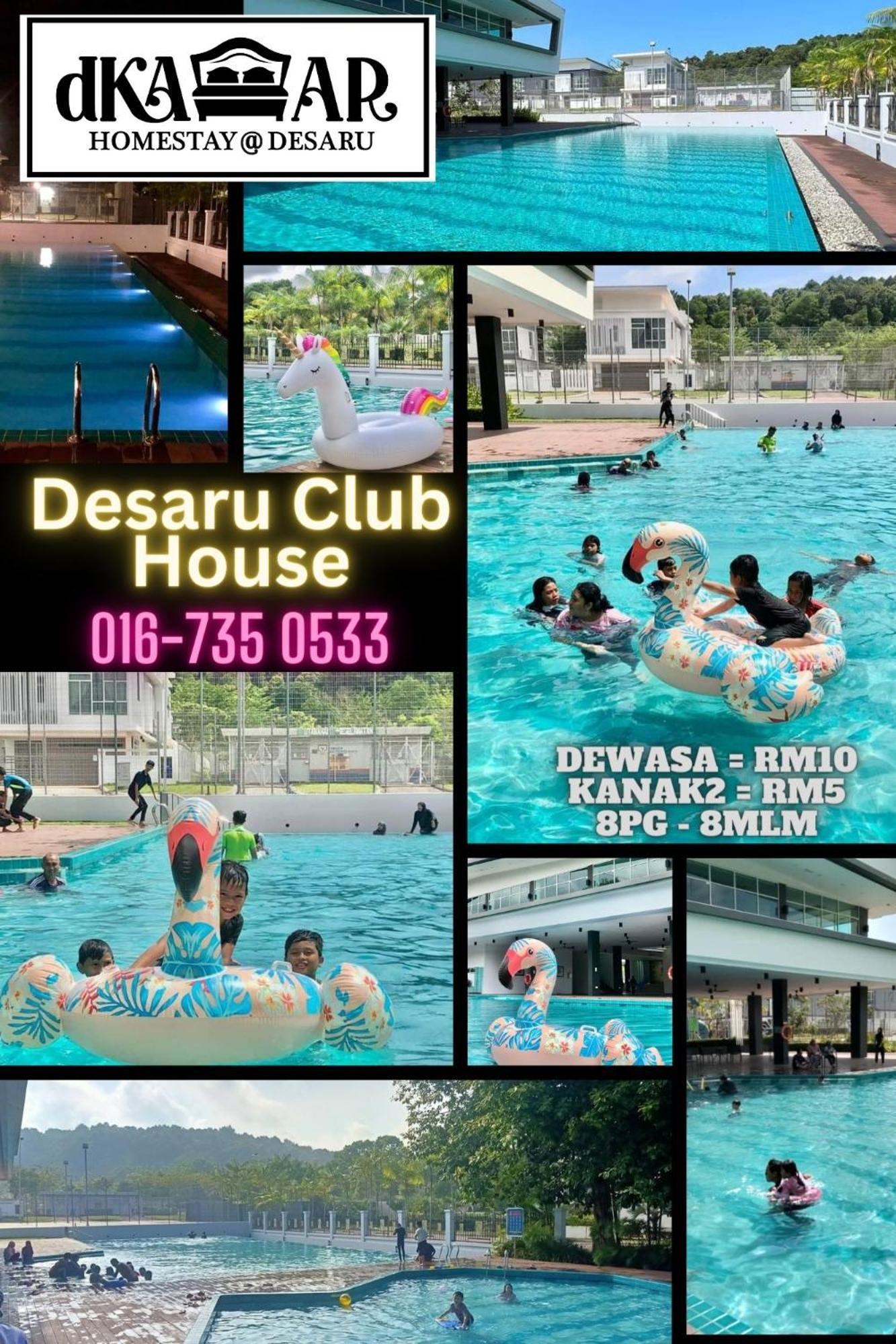 Dkamar Homestay At Desaru, Fully Aircond, Wifi, Coway, Street View 4 Min To Desaru Beach Kangkar Chemaran 外观 照片